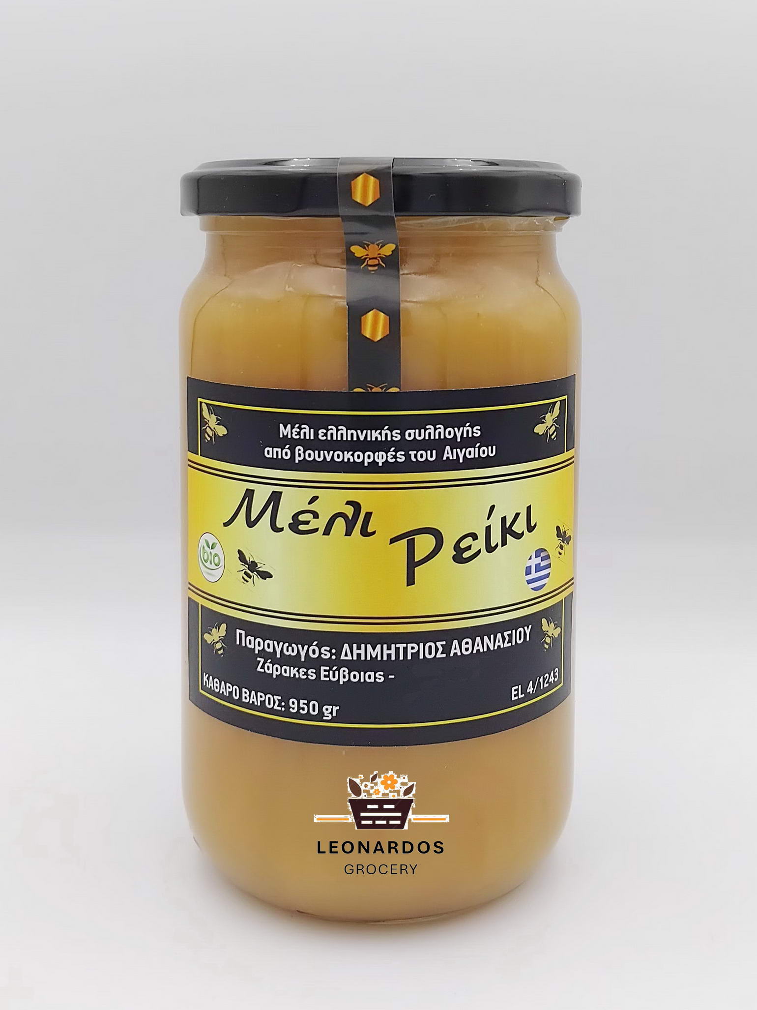 Μέλι ρεϊκι Ζαράκων Εύβοιας 950g